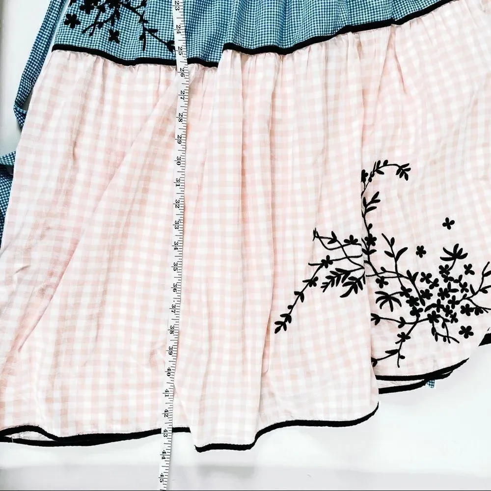 Hemant & Nandita Dress Melantha Floral Gingham